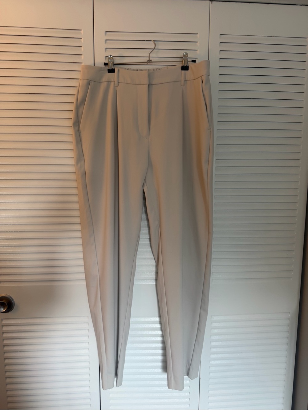 Old Navy Beige Straight Leg Trousers